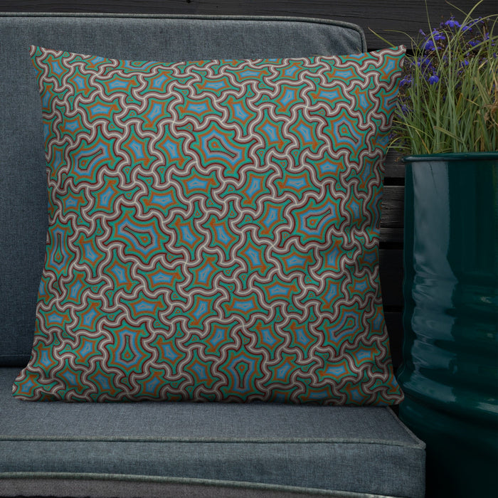 Pillow Geometric Pattern – Harpy - symbolika