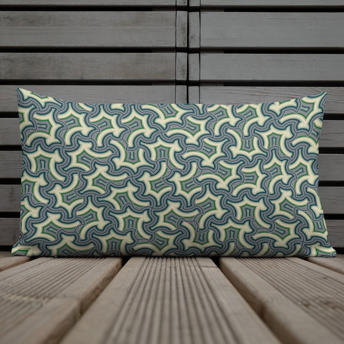 Pillow Geometric Pattern – Itzam - symbolika