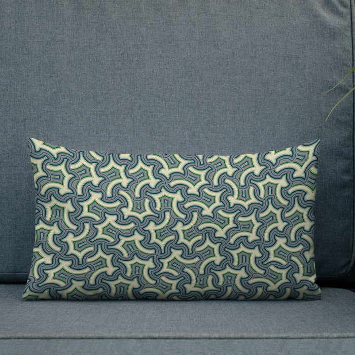 Pillow Geometric Pattern – Itzam - symbolika