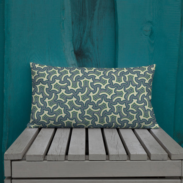 Pillow Geometric Pattern – Itzam - symbolika