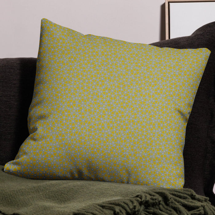 Pillow Geometric Pattern – Lumina Rays - symbolika