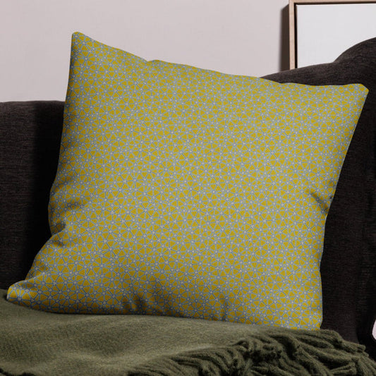 Pillow Geometric Pattern – Lumina Rays - symbolika
