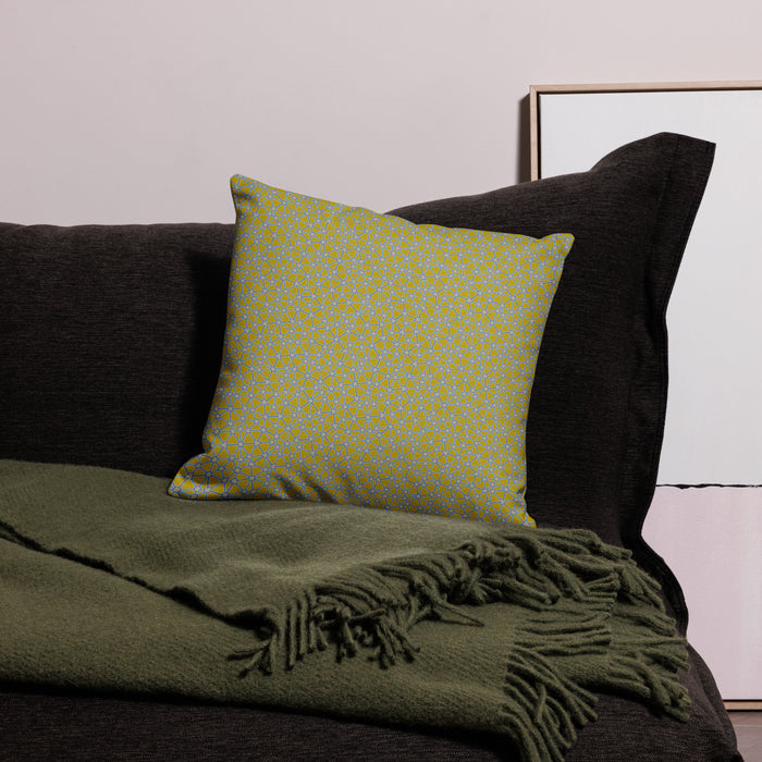 Pillow Geometric Pattern – Lumina Rays - symbolika