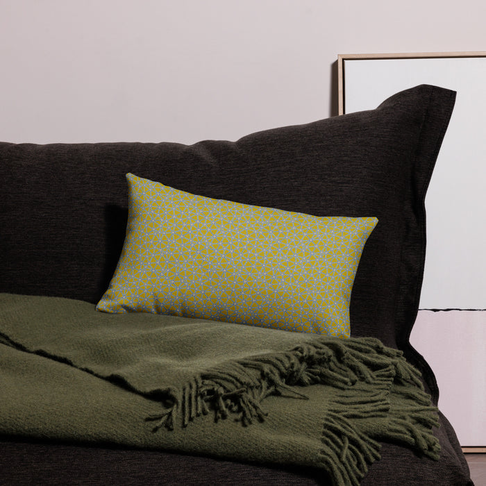 Pillow Geometric Pattern – Lumina Rays - symbolika