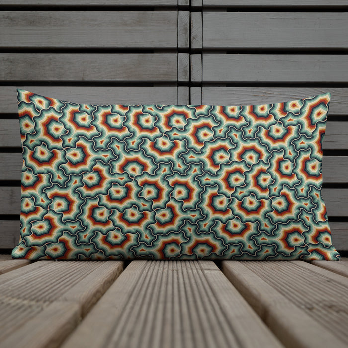 Pillow Geometric Pattern – Orba - symbolika