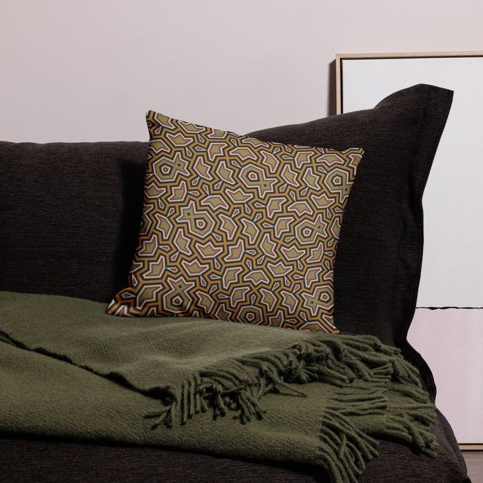 Pillow Geometric Pattern – Pineal Aria - symbolika