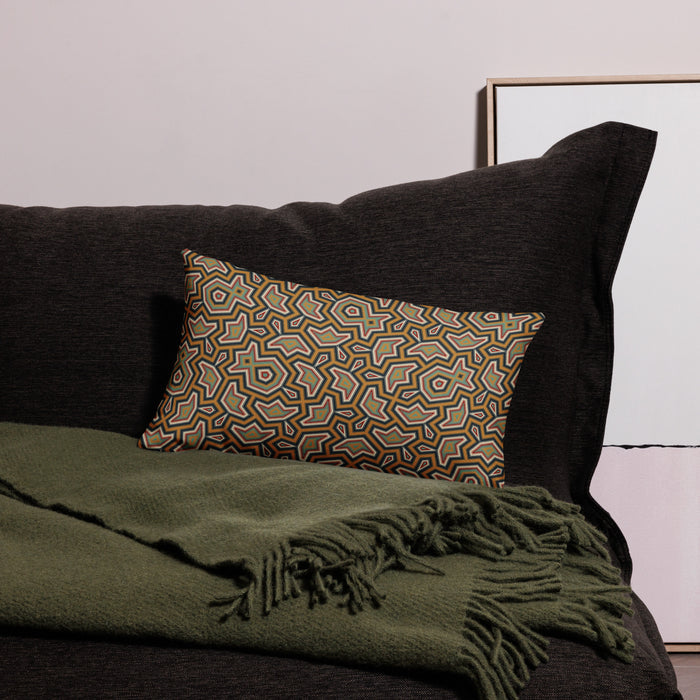 Pillow Geometric Pattern – Pineal Aria - symbolika