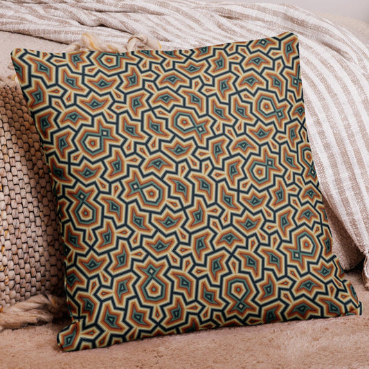 Pillow Geometric Pattern – Pineal Luma - symbolika