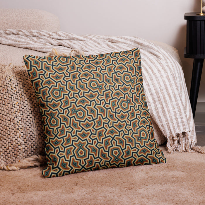 Pillow Geometric Pattern – Pineal Luma - symbolika