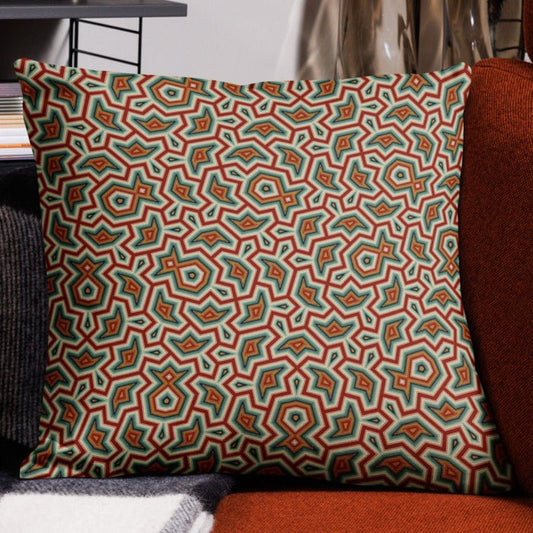 Pillow Geometric Pattern – Pineal - symbolika
