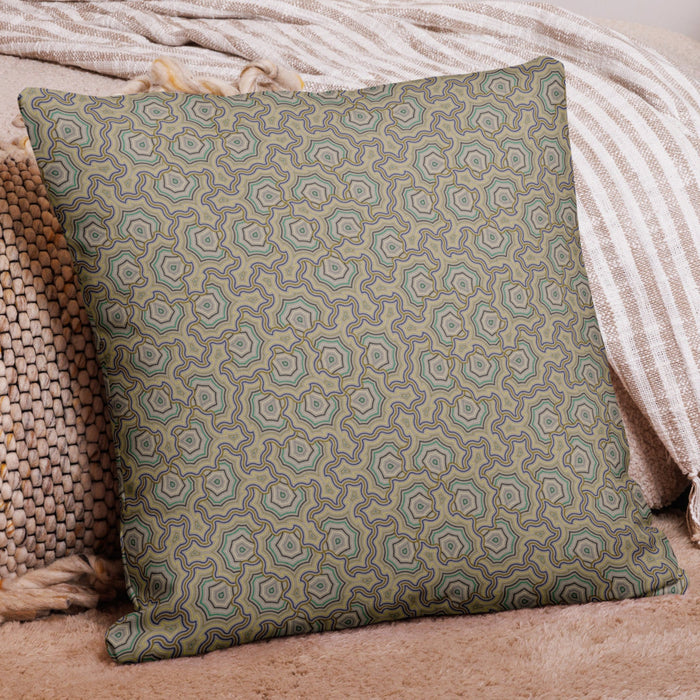 Pillow Geometric Pattern – Zigzag - symbolika