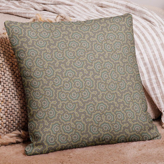 Pillow Geometric Pattern – Zigzag - symbolika