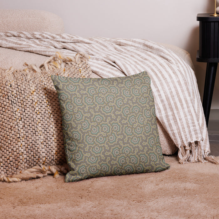 Pillow Geometric Pattern – Zigzag - symbolika