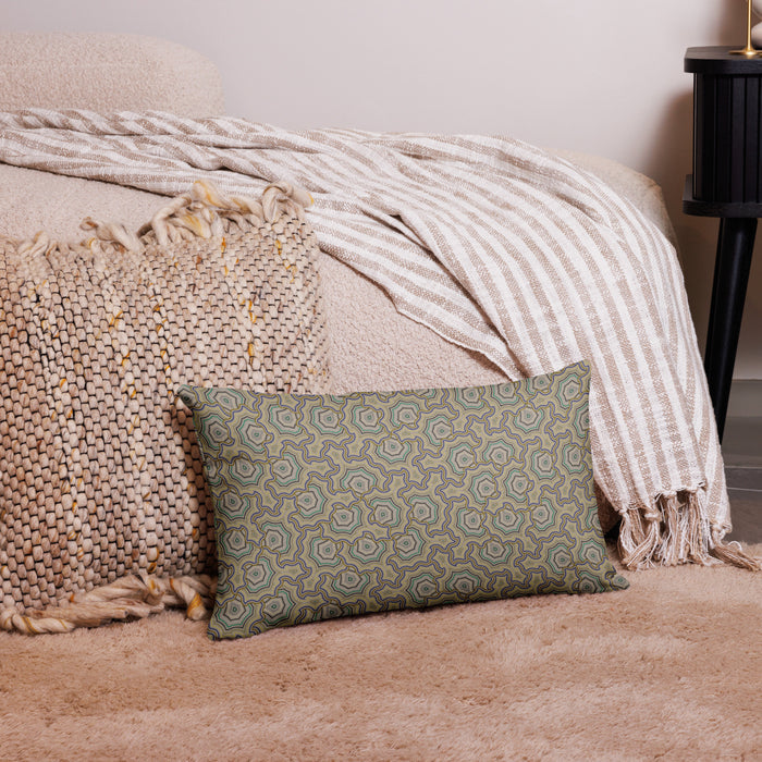 Pillow Geometric Pattern – Zigzag - symbolika