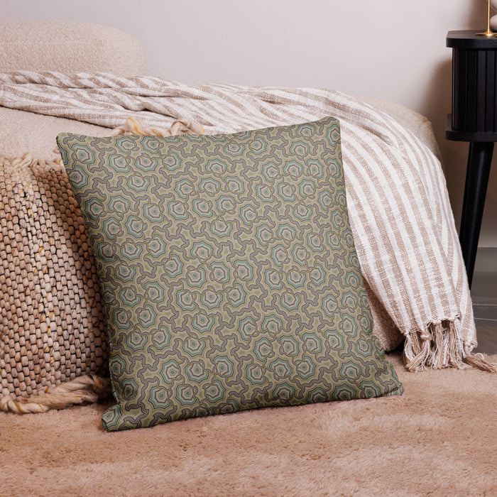 Pillow Geometric Pattern – Zigzag - symbolika