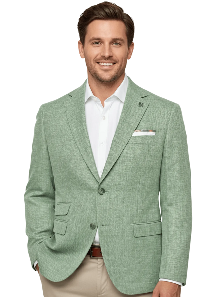 BF Abram Fancy Jacket - Pink / Mint - Harrys for Menswear