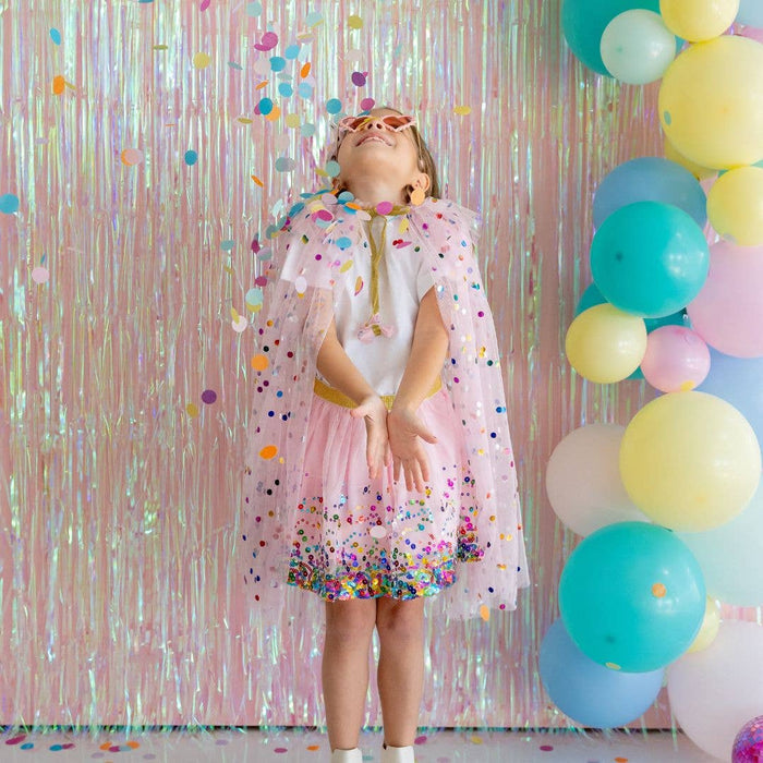 Pink Confetti Tutu - Dress Up Skirt - Kids Tutu - Birthday Tutu