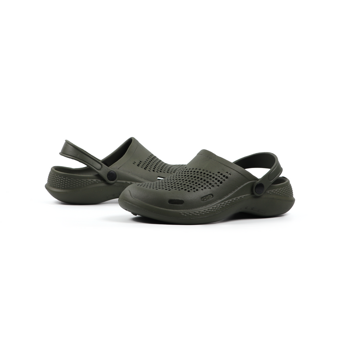 Planate Clog SlipOns - Forest Green