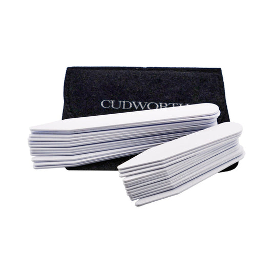 Plastic Collar Stays (12prs) (6pr x small and 6pr x large)