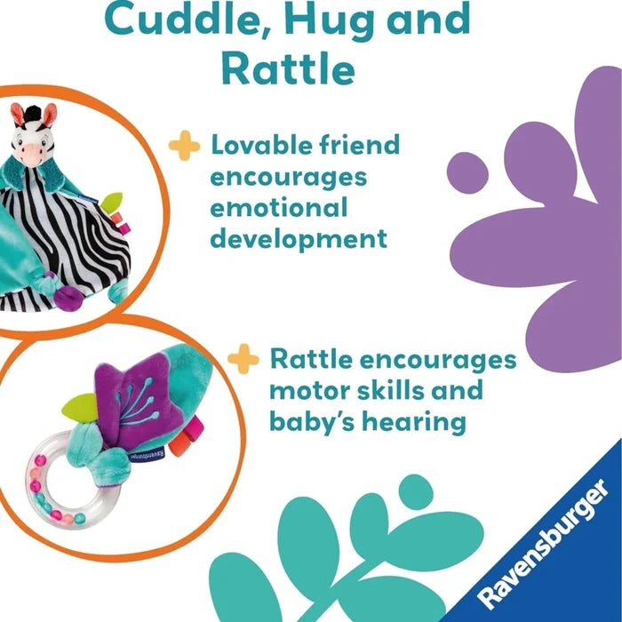 Play+ My First Snuggle Friend - Zebra - ebebek