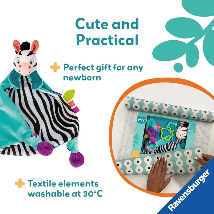Play+ My First Snuggle Friend - Zebra - ebebek