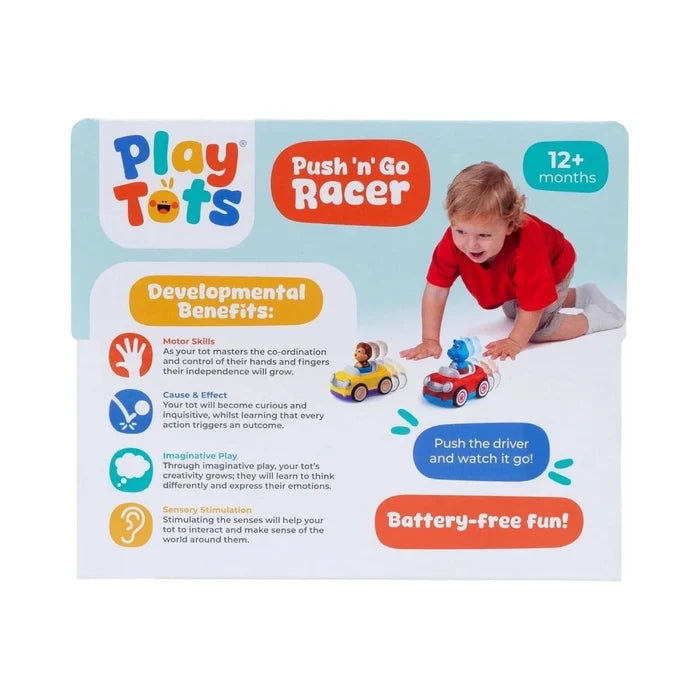 Play Tots Push & Go Racer Car Assorted - ebebek