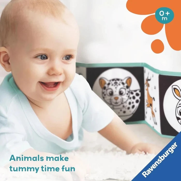 Play+ Tummy Time Wild Animals Book - ebebek