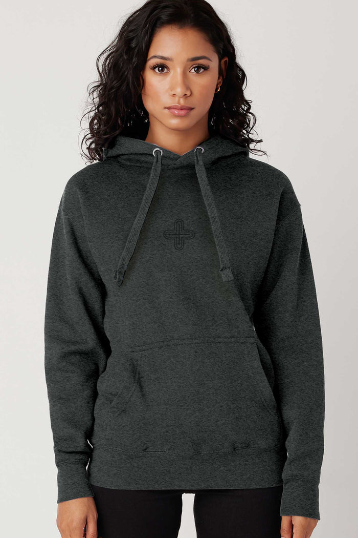 Plus Hoodie Black — Image 9 by Symbolika