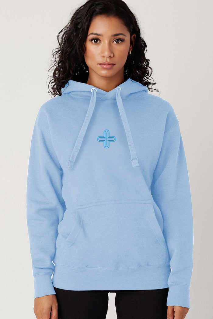 Plus Hoodie — visionary art by Symbolika