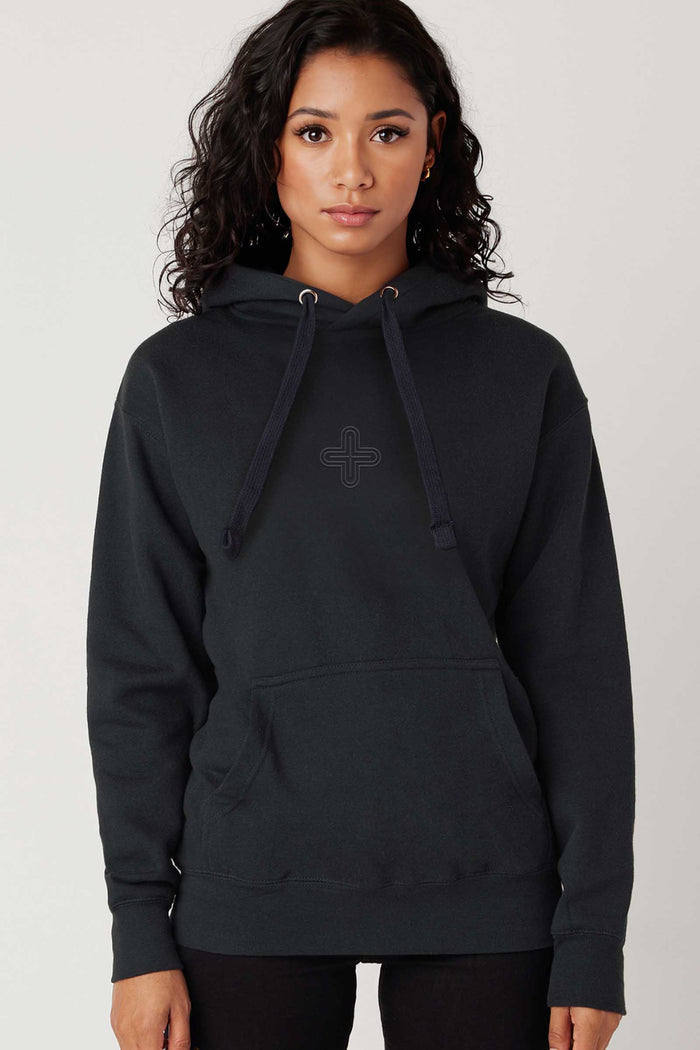 Plus Hoodie Black — Image 5 by Symbolika
