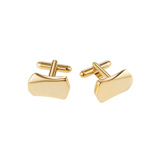 Polished Gold Plated Cufflinks