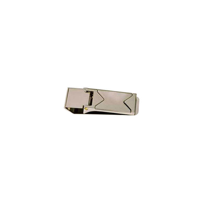 Polished Rhodium Plated Money Clip