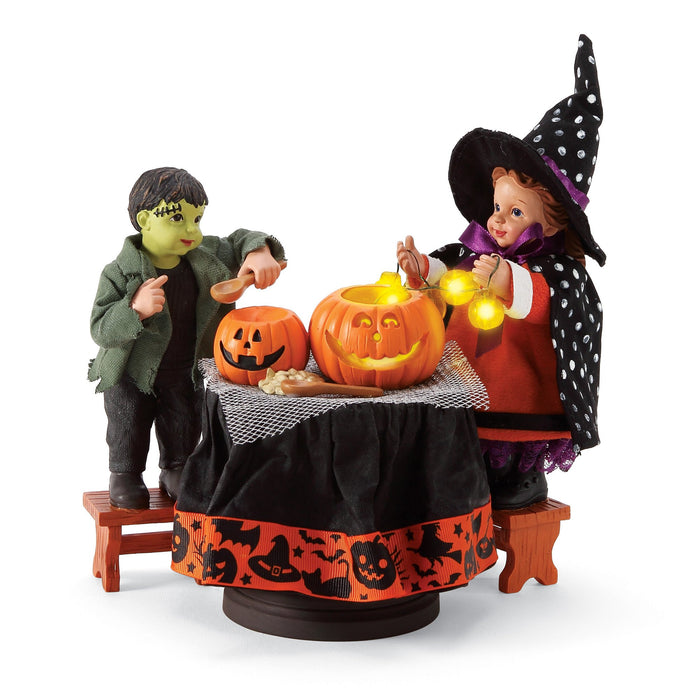 Possible Dreams Halloween Carving Pumpkins & Mummy and Dog (Year: 2020)