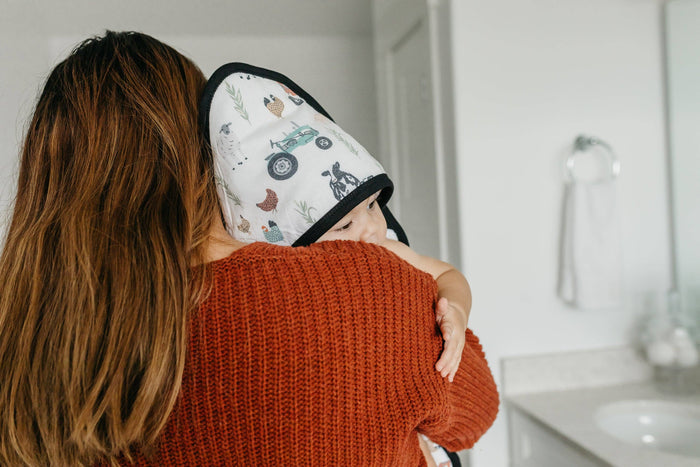 Premium Baby Knit Hooded Towel - Jo