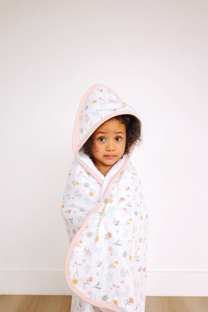 Premium Baby Knit Hooded Towel - Mabel