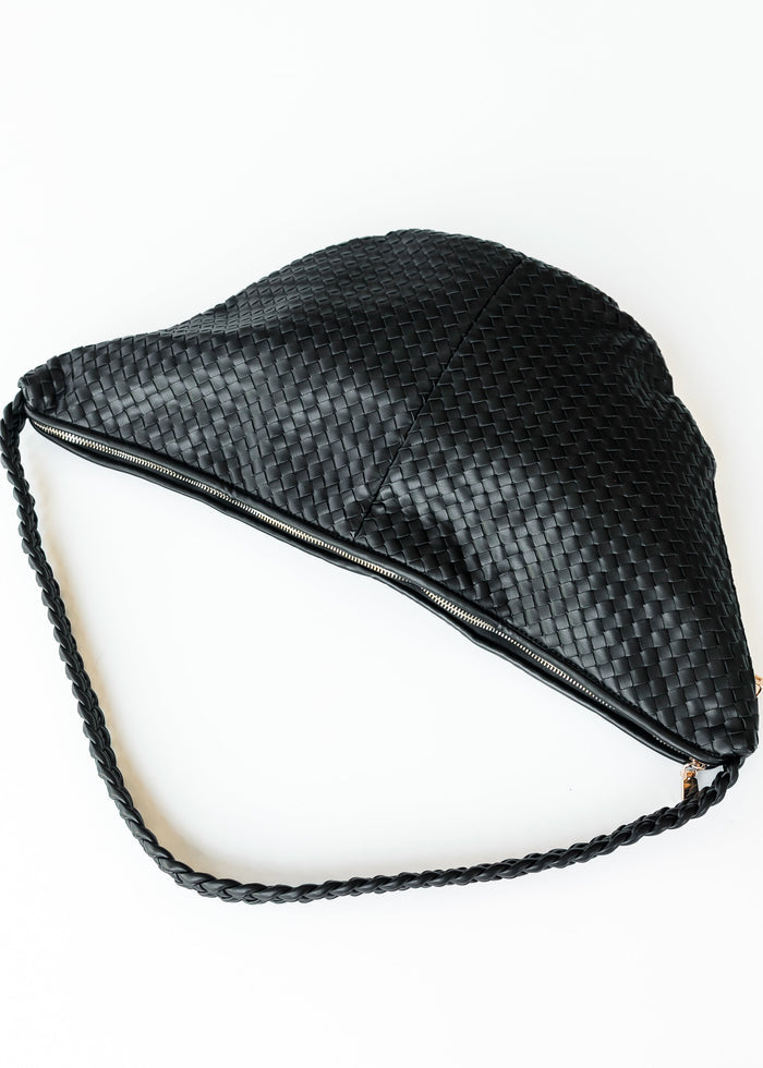 Raquel Black XL Recycled Shoulder Bag Accessories