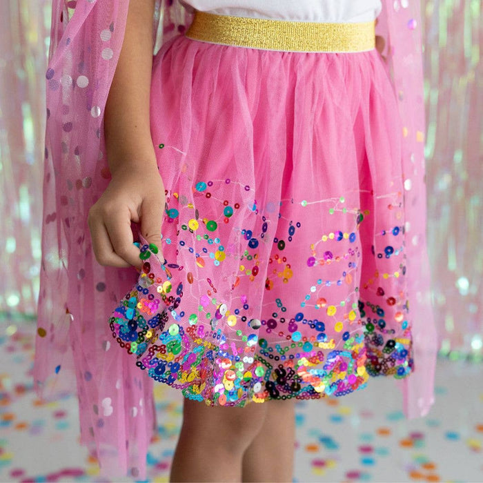 Raspberry Confetti Tutu - Dress Up Skirt - Kids Tutu - Birthday Tutu