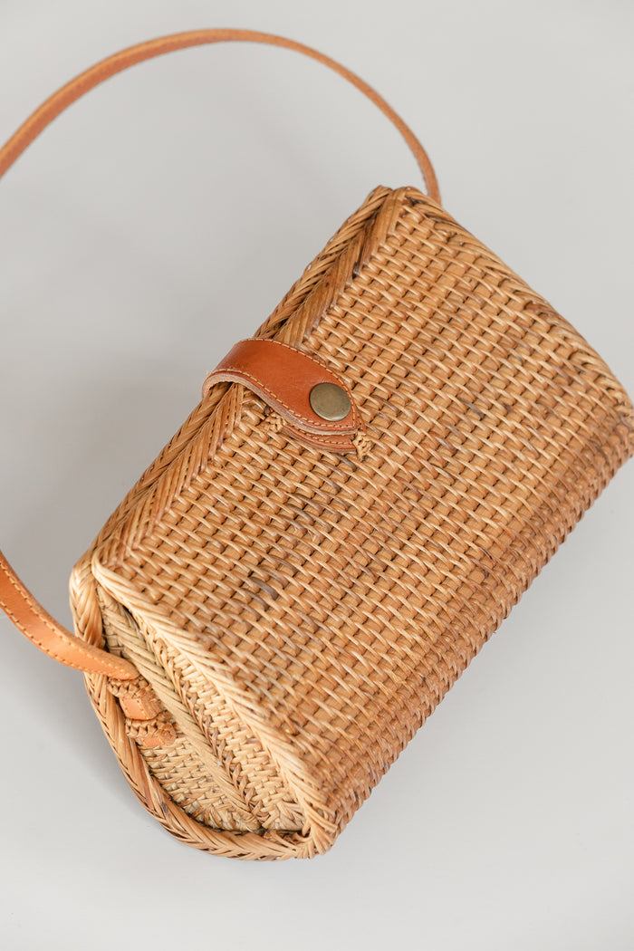 Rattan Bag Crossbody Accessory