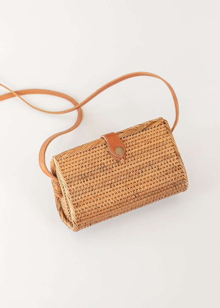 Rattan Bag Crossbody Accessory