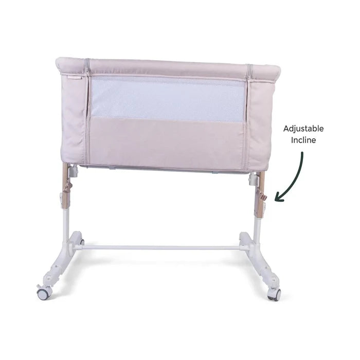 Red Kite Rockabye Bedside Crib - Oatmeal - ebebek - Black Friday
