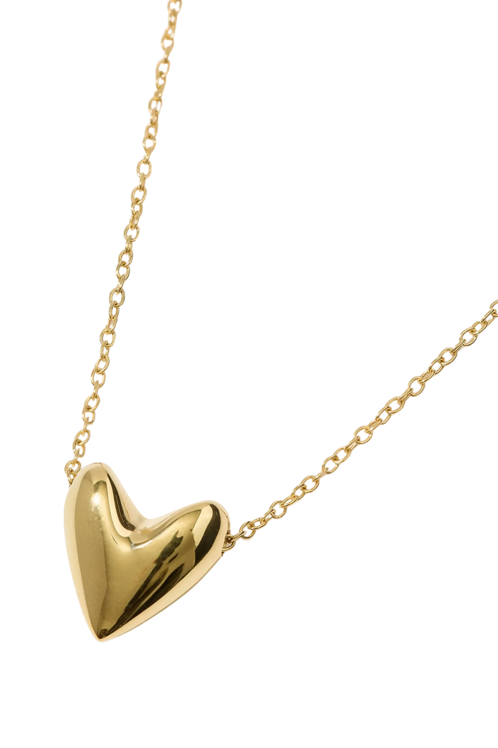 Otiumberg Roscida Heart Pendant in gold
