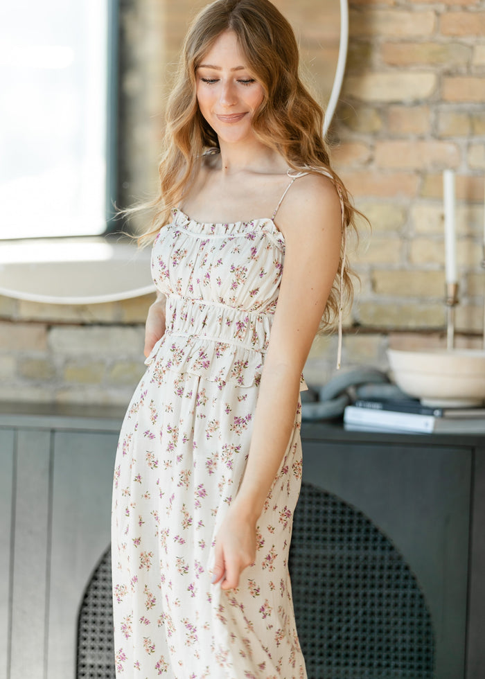 Sadie & Sage® Bouquet Sweetheart Midi Dress FF Dresses
