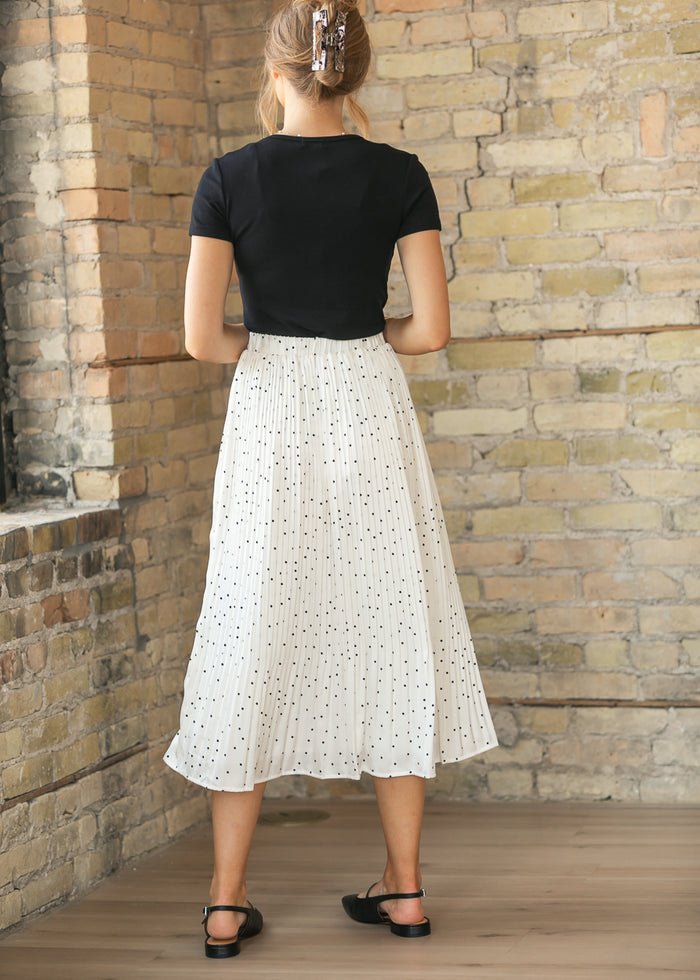 Sadie & Sage® Letters Home Pleated Maxi Skirt FF Skirts