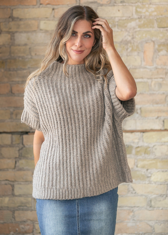 Sage the Label® Granger Turtleneck Sleeveless Sweater FF Tops