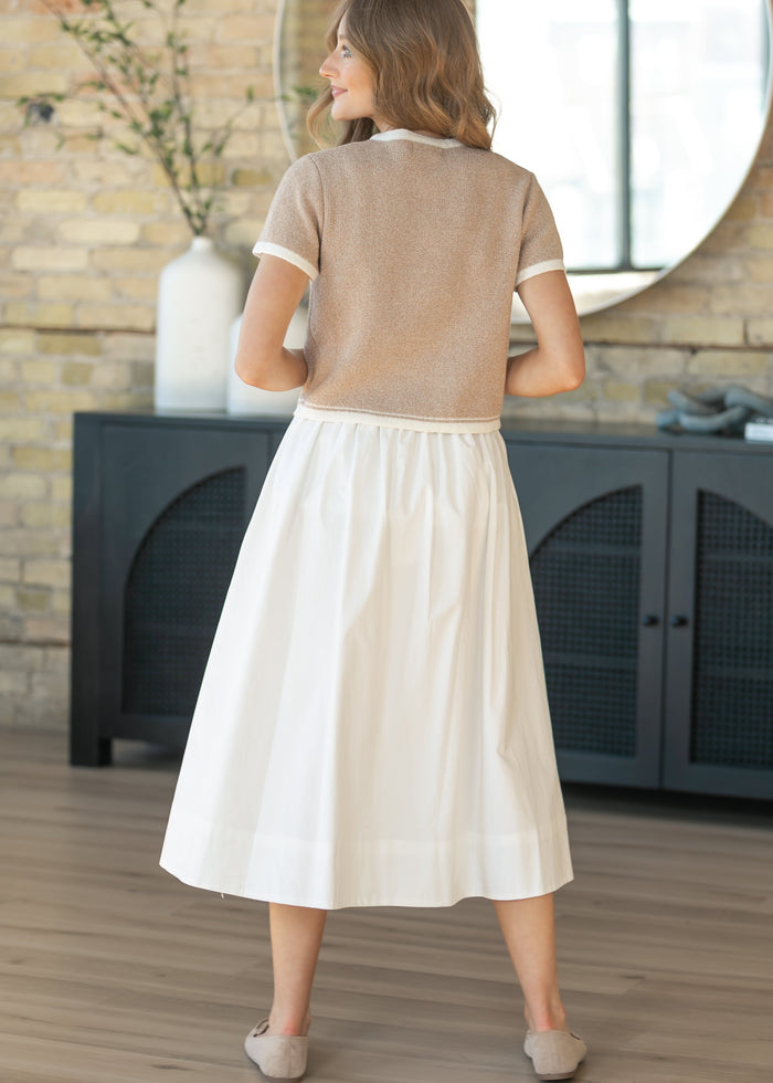 SAGE THE LABEL® Lily Pond Midi Skirt FF Skirts