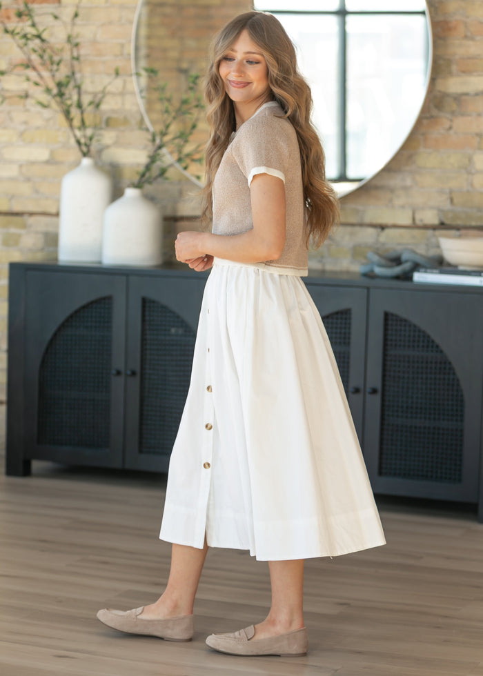 SAGE THE LABEL® Lily Pond Midi Skirt FF Skirts