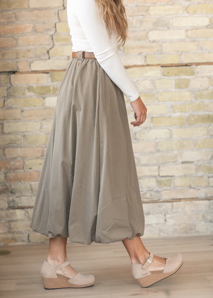 Sage the Label® Village Belted Midi Skirt FF Skirts