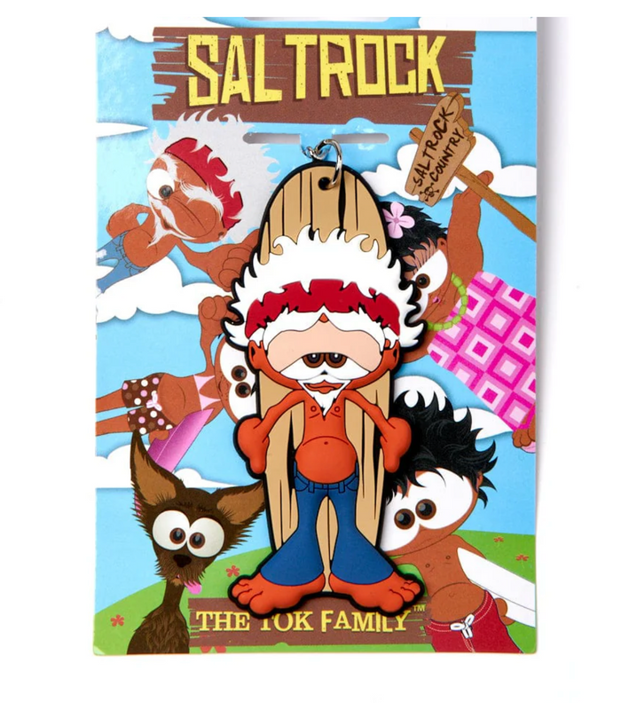 Saltrock Woodstock Keyring