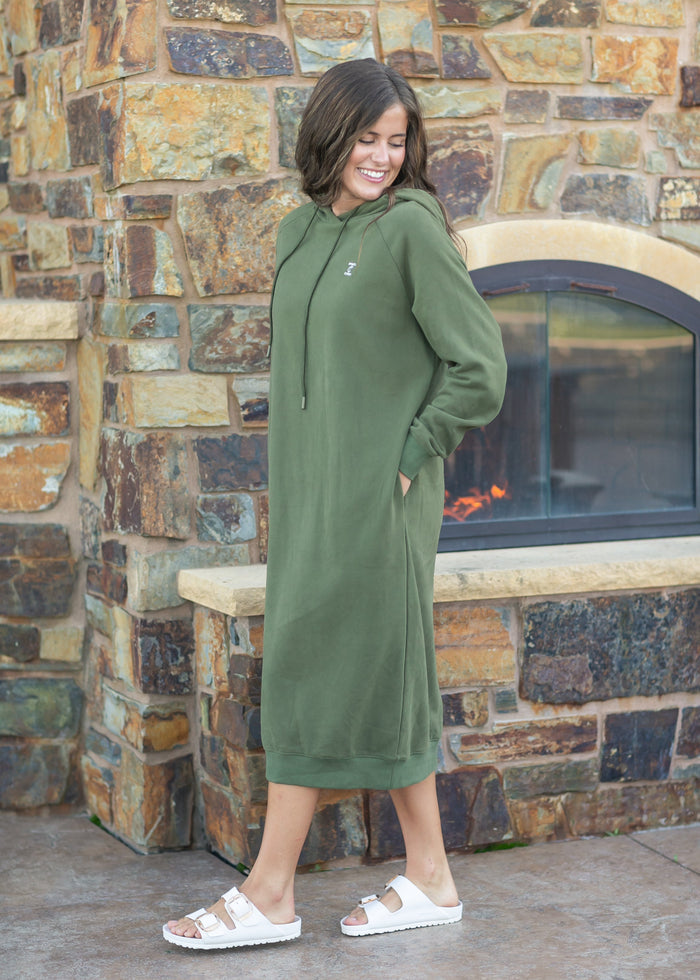 Preorder Scout Sweatshirt Dress- 45" IC Dresses