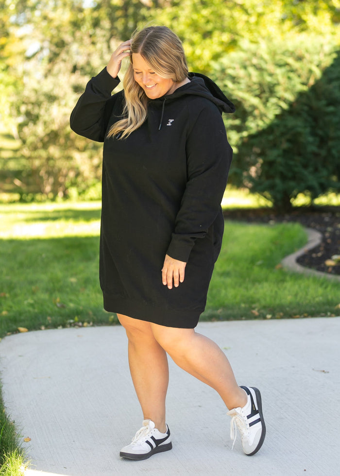 Scout Midi Hooded Sweatshirt Dress IC Dresses